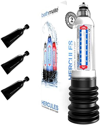 100% Authentic [ Hydro-Pump-Hercules ] CLEAR With 3 Gift Set ( Toy Cleaner, Thick Cream, Lube ) - bm8855
