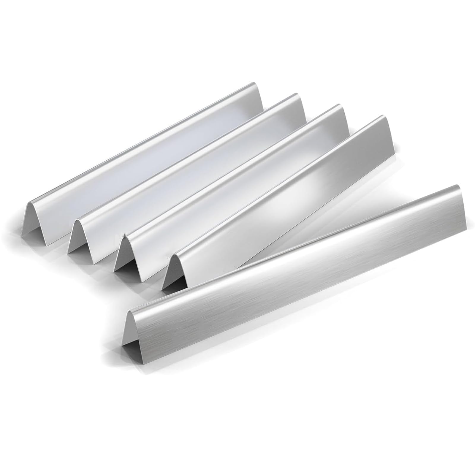 GFTIME 57.2CM Flavorizer Bars for Weber Spirit E310 E320 (with Side Control Knobs), Spirit 700, Weber 900, Stainless Steel Heat Plate spare parts for Weber 7536, 7537, 65903