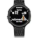 Garmin Forerunner 235 GPS Sport Watch - Black/Gray - Charging Clip Bundle Includes Forerunner 235 GPS and Charging Clip