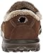 Skechers Performance Women's Go Walk Snug Memory Fur Walking Shoe,Chocolate,8 M US