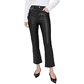 DAZE Women's Shy Girl Faux Leather Pants