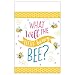 What Will It Bee? Party Supplies Pack for 16 Guests: Straws, Dessert Plates, Beverage Napkins, Table Cover, and Cups