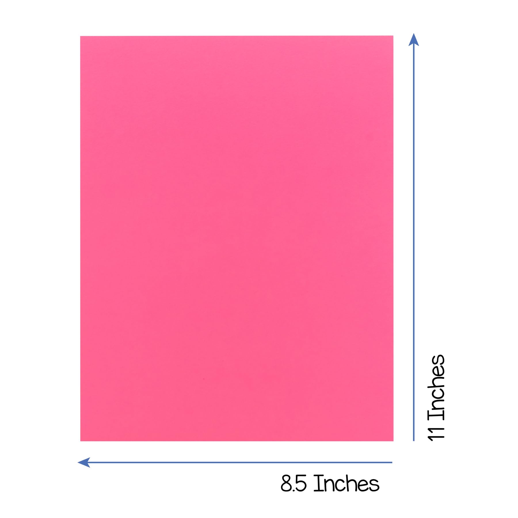Hygloss Bright Colored Cardstock - 8.5x11-Inch, 12 Assorted Colors, 96 Sheets, 65 lb/ 176 gsm, Fade-Resistant, Acid-Free Color Card Stock Paper