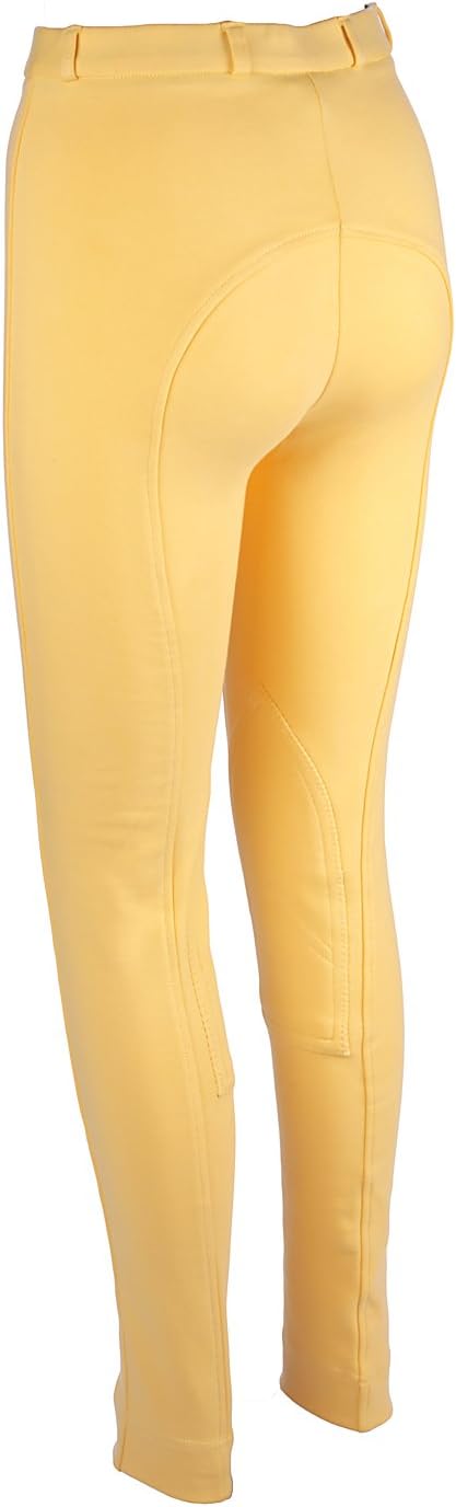 Discount Accessories HORSE RIDING LADIES SOFT STRETCHY JODPHURS/JODHPURS JODS CANARY