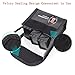 LiPo Battery Bag Case Accessories Explosion Proof Fire Resistant Safety and Storage Pouch Batteries Protector Bag for DJI Mavic Air(Black, Large)