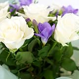 All Occasions Rose & Freesia Bouquet with White Roses Gift view 4
