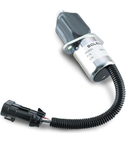 Fuel Shut Off Solenoid – Fits Bobcat S630 S650 T630 T650 Skid Steer Loader, 7000769