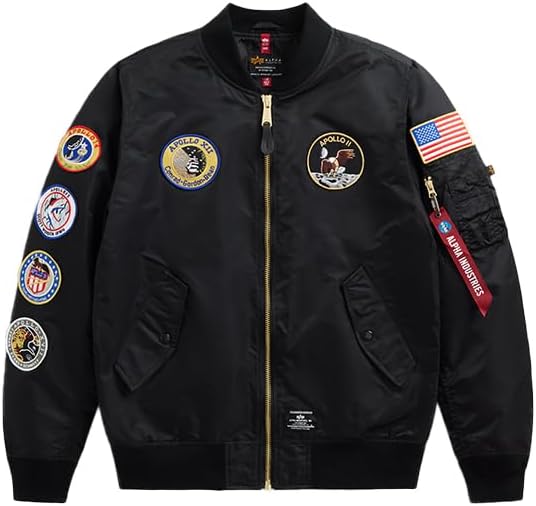 Alpha Industries NASA MA-1 Flight Jacket Gen II, Men's Classic