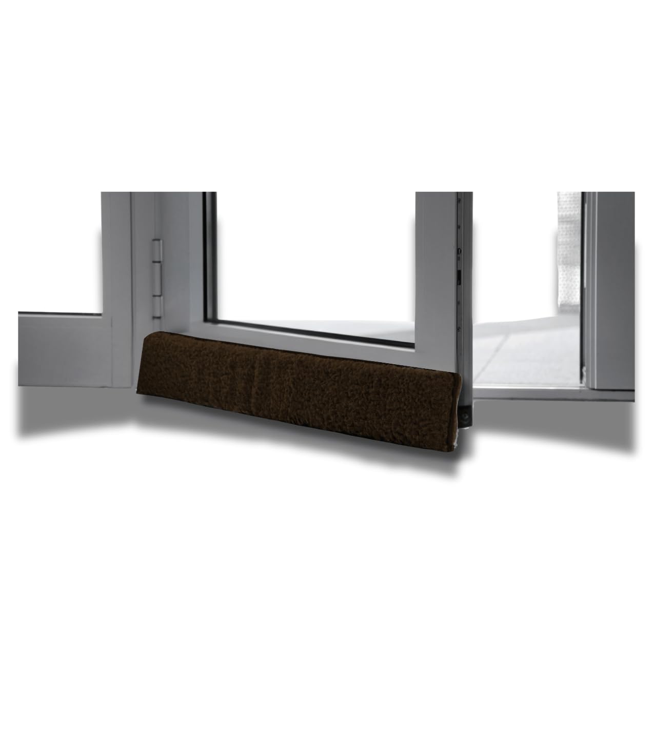 K. & N. New Wool 550 Draught Excluder for Doors 100 cm Brown