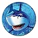Creative Converting Shark Splash Tableware Party Bundle 16: Plates, Napkins, Cups, Tablecover Cutlery