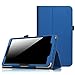 Fintie NuVision 8 Inch Tablet Case - Premium PU Leather Folio Cover with Stylus Holder for 2016 NuVision TM800W560L / 2017 NuVision TM800W610L / TM800P610L 8-Inch Windows Tablet, Royal Blue