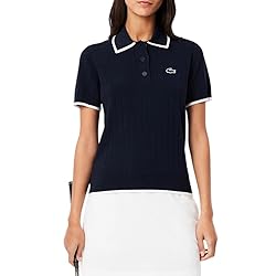 Lacoste Women's Sport Short Sleeved Polo Collar