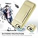 ZVE Case for Apple iPhone 8 Plus and iPhone 7 Plus, 5.5 inch, Slim Leather Wallet Case with Credit Card Holder Slot Pocket Protective Case Cover for Apple iPhone 7 Plus / 8 Plus 5.5 - Gold