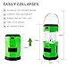 Camping Light Solar Rechargeable Collapsible LED Camping Lantern Flashlight with COMPASS, Portable Water Resistant Outdoor Survival Lamp for Hiking Fishing Hiking Camping Emergency