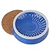 Blue Warm Pigeons Supplies Plastic Bird Eggs Basin Nest with Grass Mat