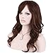 KeeWig Synthetic Auburn Wig Long Wavy Piano Blend Light and Dark Auburn and Strawberry Blonde KATE #P27/30/33