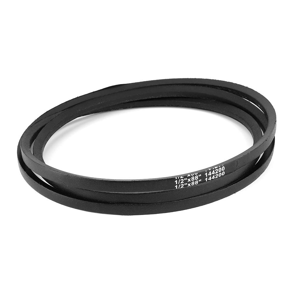 13h2765e600, Drive Belt 1 2inx88in Lawn Mower Deck Replacement Black 131290 for 38in 44in Riders Tractors