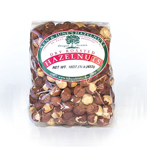 Dry Roasted Hazelnuts - 16 Oz Bag