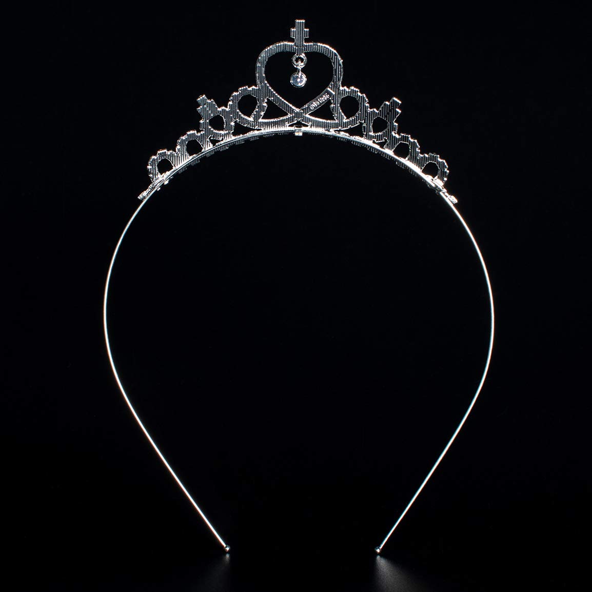 Girls Princess Crystal Tiara Crown For Birthday Party(Style1) : Beauty