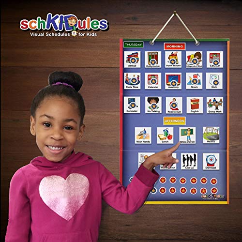 SchKIDules® Visual Schedule For Kids Education Bundle Daily Activity