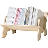 Fox Claw Wood Bookcase in Living Room/Home/Office, Desktop Book Shelf Organizer Bookshelves Storage Rack for CDs/Magazine/Books Display (Style V)