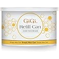 GiGi Empty Wax Refill Can for Hard Wax Beads - Professional Wax Warmer Compatible, Reusable & Heat-Resistant Container for Easy Waxing