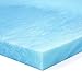 Red Nomad Gel Memory Foam Mattress Pad 2 Inch - Queen Size Mattress Topper, Breathable, Comfortable Cooling Bed Pad