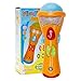 Kids Music Karaoke Microphone Toys - Wishtime Toddler Singing Karaoke Microphone for Recorder with Music and Light(Color May Vary)