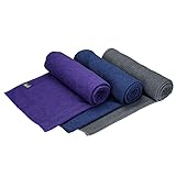 Veda Yoga Towels with Silicone Beads for extra firm Grip (Mat Size 72