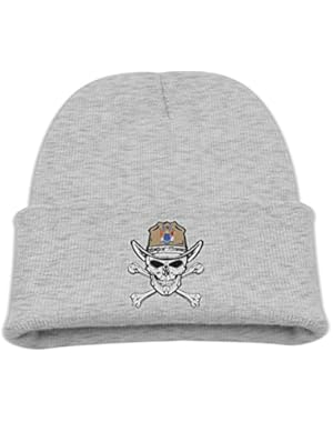 Skull Of New Jersey Kid's Hats Winter Funny Soft Knit Beanie Cap children Unisex