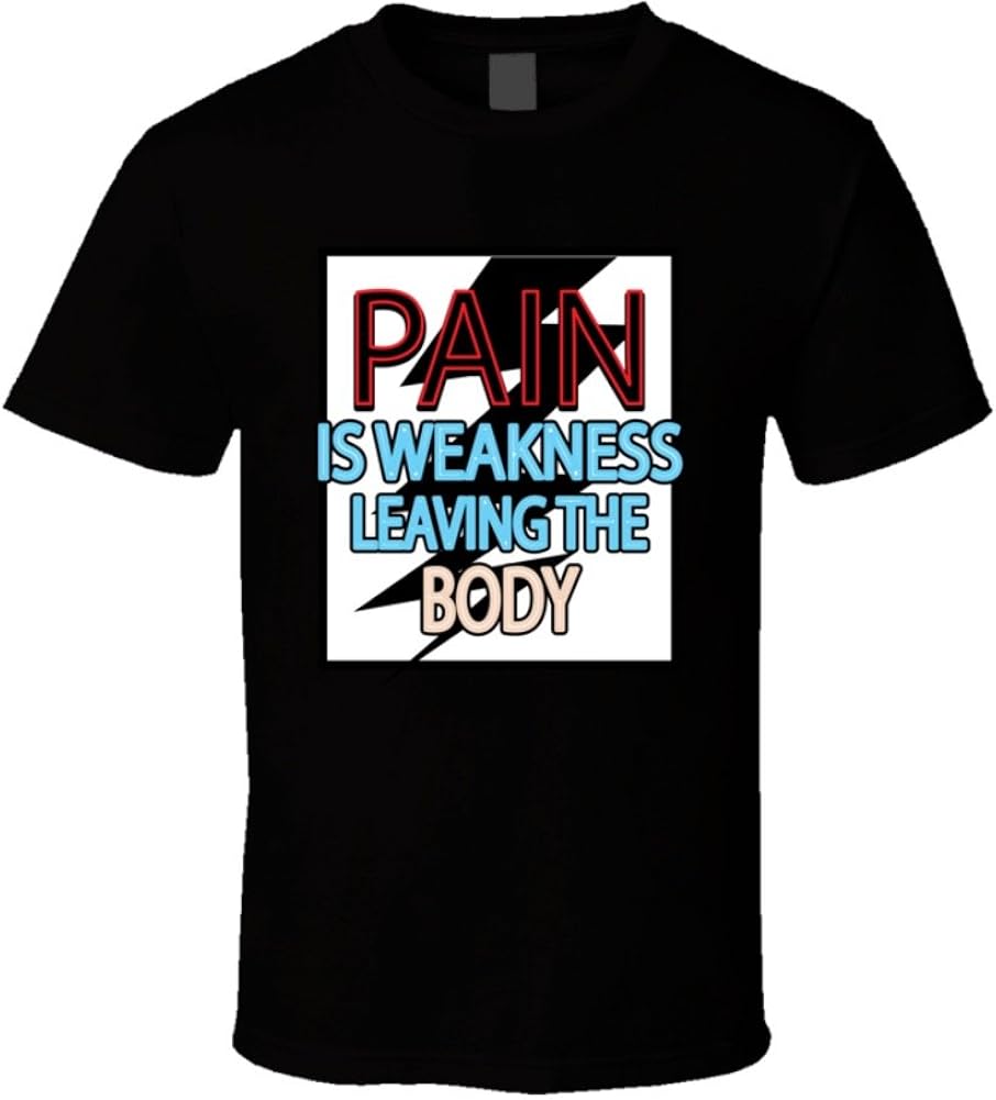 painisweaknessleavingthebody