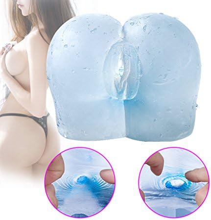 Kitzen Transparent Beautiful Girls' Generation Buttocks, Use Device Silicone Male Toys (Confidential Packaging)