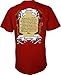 Monty Python and The Holy Grail Holy Hand Grenade Instructions Mens T-Shirt, X-Large Red