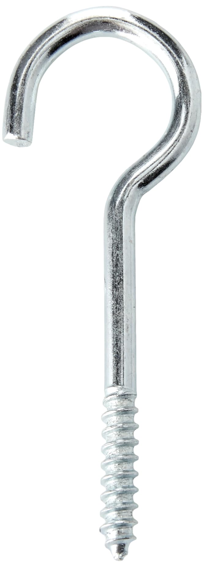 Merriway® BH01681 (20 Pcs) 60mm (2.3/8 inch) BZP Steel Screw In Ceiling Hook - Pack of 20 Pieces