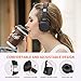 Active Noise Cancelling Bluetooth Headphones New Bee 70H Playtime ANC Wireless Headphones w/Mic Siri Voice Control Hi-Fi Stero Deep Bass for Travel Work TV Phone (Black)