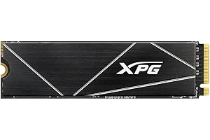 XPG GAMMIX S70 BLADE - PCIe Gen4 Solid State Drive (SSD) - Up to 7400/6800 MB/s Read/Write - Aluminum Heatsink - Gamers, Crea