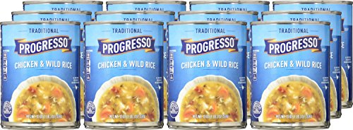 Progresso Chicken and Wild Rice Soup, Pack of 12 - Image 2