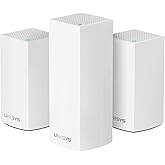 Linksys WHW0203 Velop Home Mesh Wi-Fi System Bundle (Dual/Tri-Band Combo) - Wi-Fi Router/Wi-Fi Extender for Whole-Home Mesh N