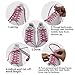INMAKER Elastic No Tie Shoelaces for Kids and Adults, Tieless Shoe Laces