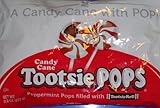 Candy Cane Tootsie Pops 9.6 oz bags 2 pack