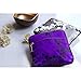 Coin Pouch - Silk Brocade (Cherry Blsm Rustic Purple)