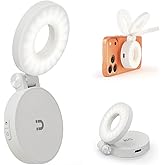 KraftGeek Magnetic Selfie Light for iPhone Magsafe, Portable Phone Ring Light for Video Recording, Rechargeable Lightweight T