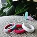 DoerDo Silicone Wedding Ring for Women, Durable Rubber Sport Band for Active Style - 6 Rings Pack