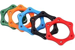 SHOWERORO 5pcs Plastic Roller Ring for Handheld Microphone Skidproof Protection for Wireless Microphone