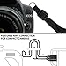 USA Gear DSLR Camera Strap Chest Harness with Quick Release Buckles, Geometric Neoprene Pattern and Accessory Pockets - Compatible with Canon, Nikon, Sony Point and Shoot and Mirrorless Cameras