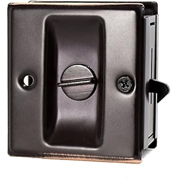 Schlage 991 1-3/4" x 2-1/4" Privacy Pocket Artisan Sliding ...