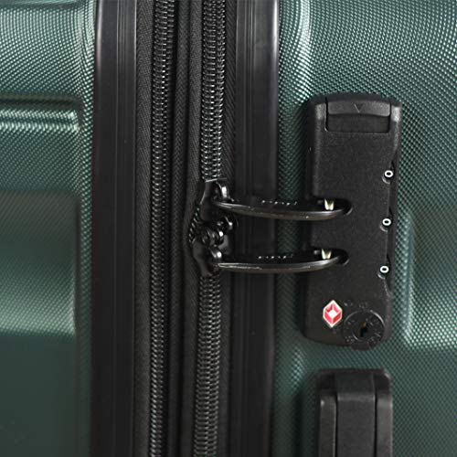 Travel Horizon Expandable Suitcases Hardside Luggage with Spinner
