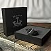 Simply Klever Silicone Wedding Ring Set – Best Silicone Rubber Wedding Ring Band for Men – 9mm Wide Comfort Safety Fit for Sports, Outdoors, Chef, Mechanic, Police, Military, Work Gray/Black