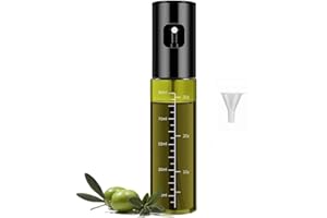 Oil Sprayer, 2 in 1 Oil Sprayer for Kitchen Cooking, 100ml Oil Spray Bottle for Home