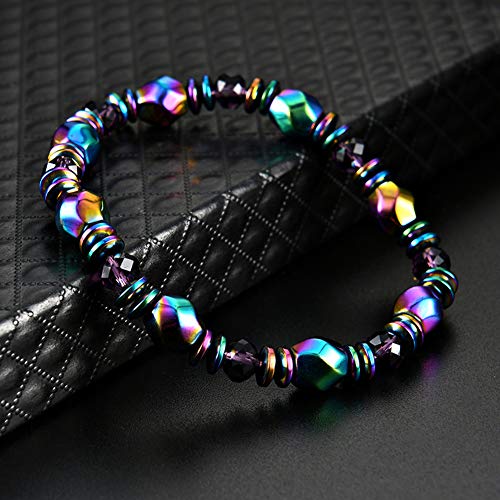 image for Hotdog Unisex Magnetic Hematite Bracelets, Metal Therapy, Bracelets fo